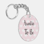 Tante to Be, Schwangerschaft Ankündigung Ultrasund Schlüsselanhänger (Vorderseite links)