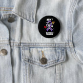 Tante Überdosis Bewusstsein Leopard Buffalo Karier Button (Beispiel)