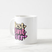 Tante überhaupt (Stil 10) Kaffeetasse (Vorderseite Links)