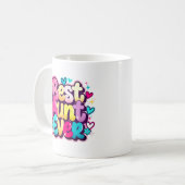 Tante überhaupt (Stil 4) Kaffeetasse (Vorderseite Links)