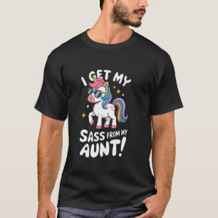 Tante und Nichte Sassy Einhorn Ich bekomme meine F T-Shirt