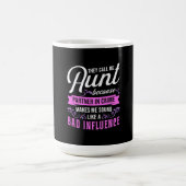 Tante und schlechter Einfluss Kaffeetasse (Mittel)