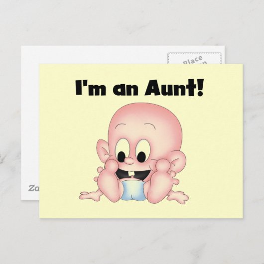 Tante von New Nephew Tshirts und Geschenke Postkarte (Vorne/Hinten)