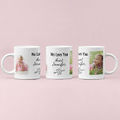 Tante We Liebe Sie Personalisierte Foto-Namen Kaffeetasse