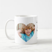Tante We Liebe You Personalisierte Fotos Kaffeetasse (Links)