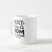 "Tante, wie eine Mutter nur cooler" Kaffeetasse (Vorderseite Links)