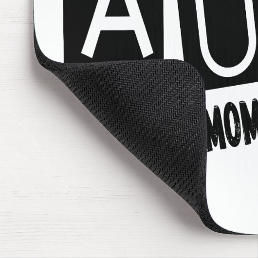 Tante wie Mutter nur cooler Mousepad (Ecke)