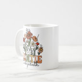 Tante Wildblumen Frauentag Muttertag 2024 Kaffeetasse (Vorderseite Links)