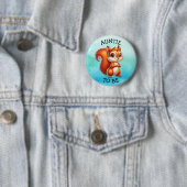 Tante | Woodland Creatures Babydusche Button (Beispiel)