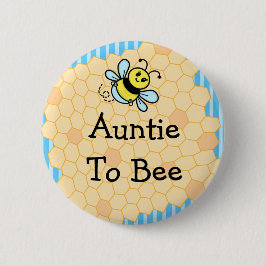 Tante zu Biene, Babydusche Button
