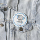 Tante zu New Tante Baby Boy Duwer Elephant Button (Beispiel)