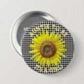 Tante zum zu sein, SEIN EINE MÄDCHEN Button (Vorne & Hinten)