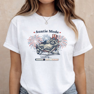 Tante zur Bekanntgabe der Schwangerschaft am 4. Ju Tri-Blend Shirt