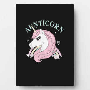 Tanteicorn Tante Einhorn Tante Nichte Neffe Schwes Fotoplatte