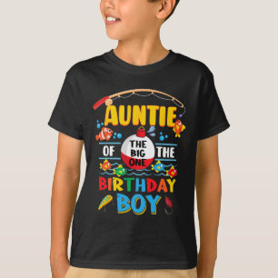 Tanten der großen Fischen 1. Geburtstag ofisal T-Shirt