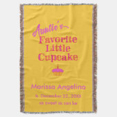 Tanten Lieblings-Kuchen Decke (Vorderseite Vertikal)