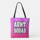 Tanten-Taschentasche Frauen Tante Squad Tasche (Rückseite)