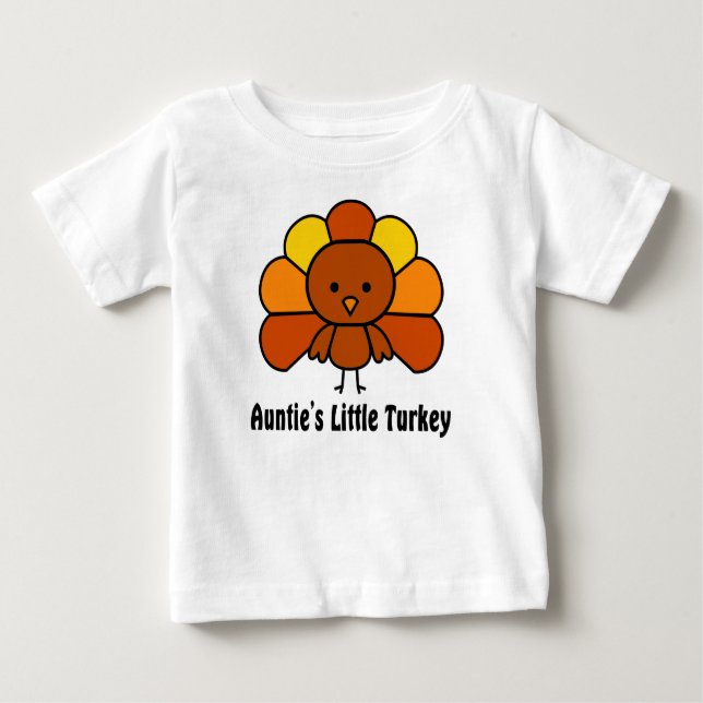 Tanten wenig Türkei Baby T-shirt (Vorderseite)