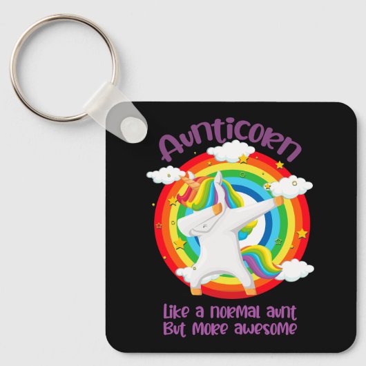 Tanten wie eine normale Tante, aber Phantastischer Schlüsselanhänger (Vorderseite)