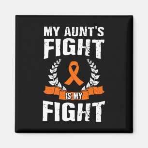 Tante's Fight is my fight Leukämie Awareness 1 Magnet