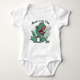 Tante's Little T. Rex von Mudge Studios Baby Strampler