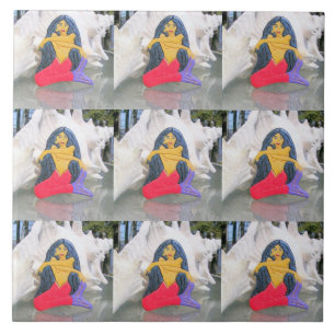 tantric Meerjungfraufliese Fliese