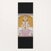 Tantric Yogi, der chakras und kundalini zeigt Yogamatte (Rückseite)