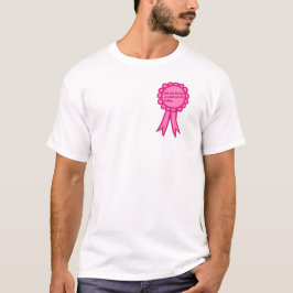 Tantrum Fit Pink Award Ribbon T-Shirt