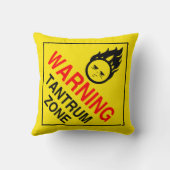 Tantrum-Zone Kissen (Rückseite)