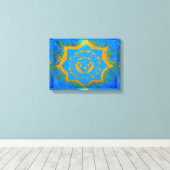 Tantrylesymbol Leinwanddruck (Insitu (Holzboden))