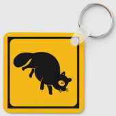 Tanuki Crossing! japanisches Straßennetz Schlüsselanhänger (Rückseite)