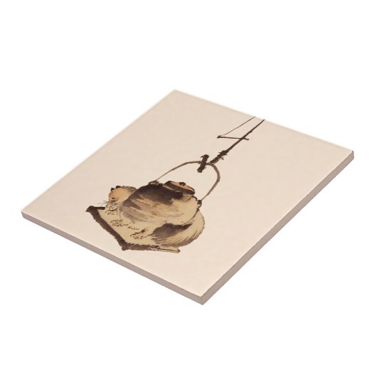 Tanuki Kessel Fliese (Seite)