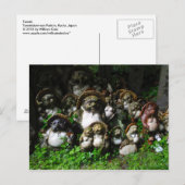 Tanuki Postkarte (Vorne/Hinten)