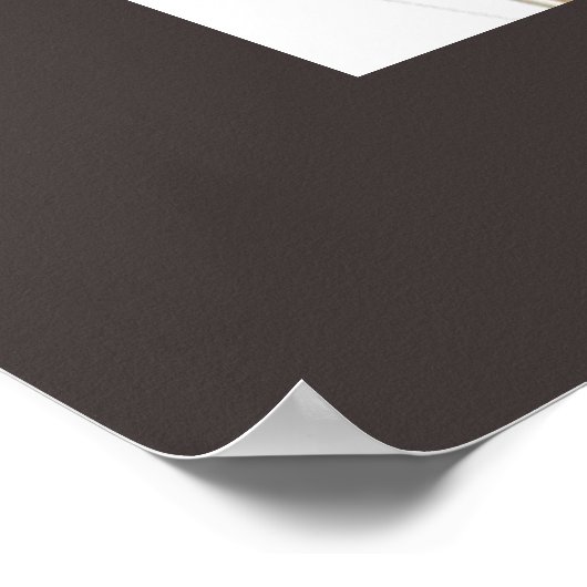 Tanuki - Raccoon Dog Poster (Ecke)