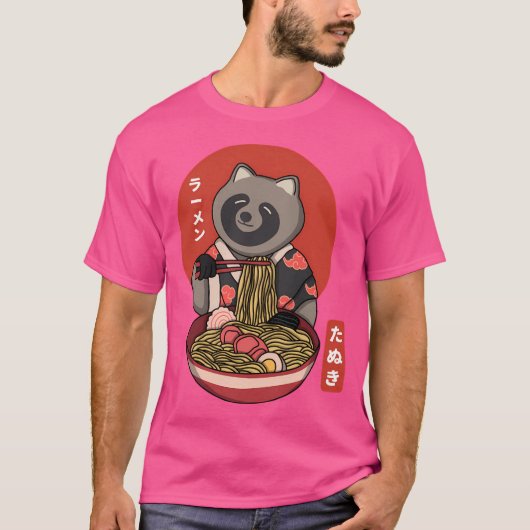 Tanuki Ramen T-Shirt (Vorderseite)