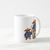 Tanuki Sake Celebration Kaffeetasse (VorderseiteRechts)