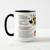 TANUKI-TEEPARTY Chow Art Muse Rezept Tasse (Links)