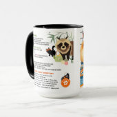 TANUKI-TEEPARTY Chow Art Muse Rezept Tasse (Vorderseite Links)