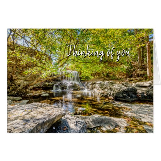 Tanyard Creek Wasserfall im Herbst (Vorderseite (Horizontal))