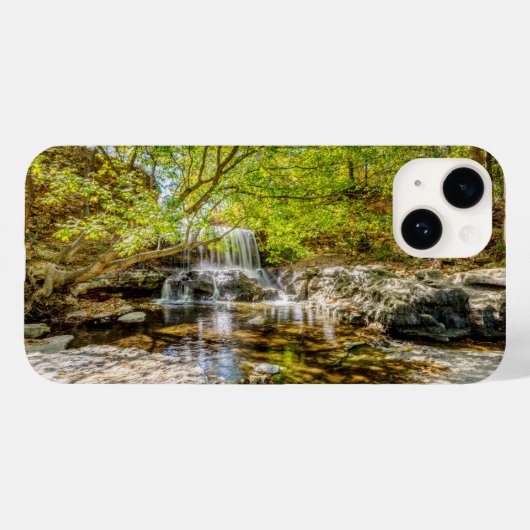 Tanyard Creek Wasserfall im Herbst Case-Mate iPhone Hülle (Rückseite (Horizontal))