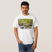 Tanyard Creek Wasserfall im Herbst T - Shirt (Vorne ganz)