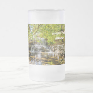 Tanyard Creek Wasserfall im Mattierten Fall Mattglas Bierglas