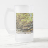 Tanyard Creek Wasserfall im Mattierten Fall Mattglas Bierglas (Links)
