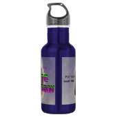 "Tanz 0f der MANDANS" Trinkflasche (Rückseite)