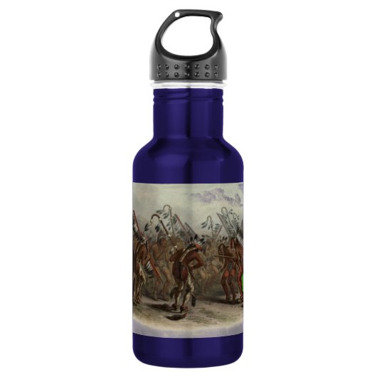 "Tanz 0f der MANDANS" Trinkflasche (Vorderseite)