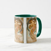 Tanz (1898), Alphonse Mucha Jugendstil Tasse (VorderseiteRechts)