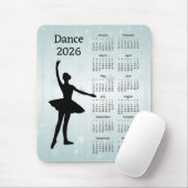 Tanz 2026 Kalender Mousepad (Mit Mouse)