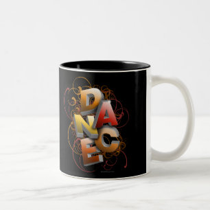 Tanz 3D (Fall) Zweifarbige Tasse