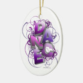 Tanz 3D (Sommer) Keramikornament (Links)