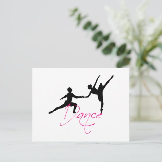 Tanz_4 Postkarte (Stehend Vorderseite)